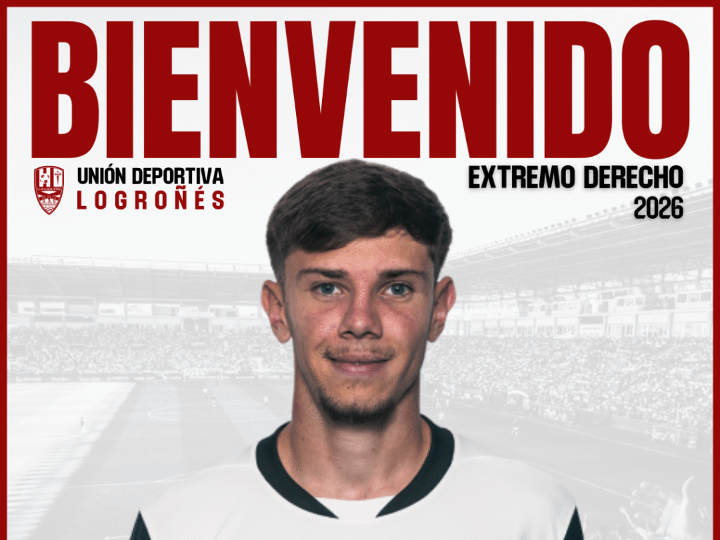 Anuncio oficial del nuevo jugador del Logroñés, Isma Santana.