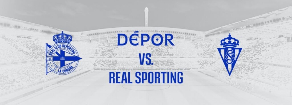 El Deportivo vs Real Sporting que se disputará en la jornada 4 de la Liga Hypermotion. 