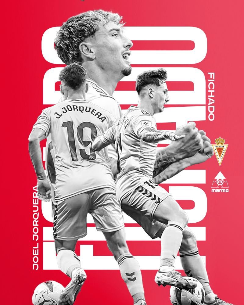Joel Jorquera se convierte en el primer fichaje de invierno del Real Murcia.