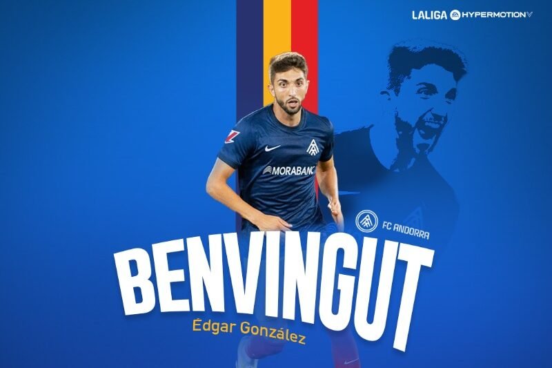 Edgar González se incorpora al Andorra cedido hasta el final de esta temporada.