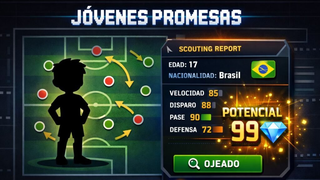 Hazte con las mejores promesas de Soccer Champs para lograr llegar a la cima.