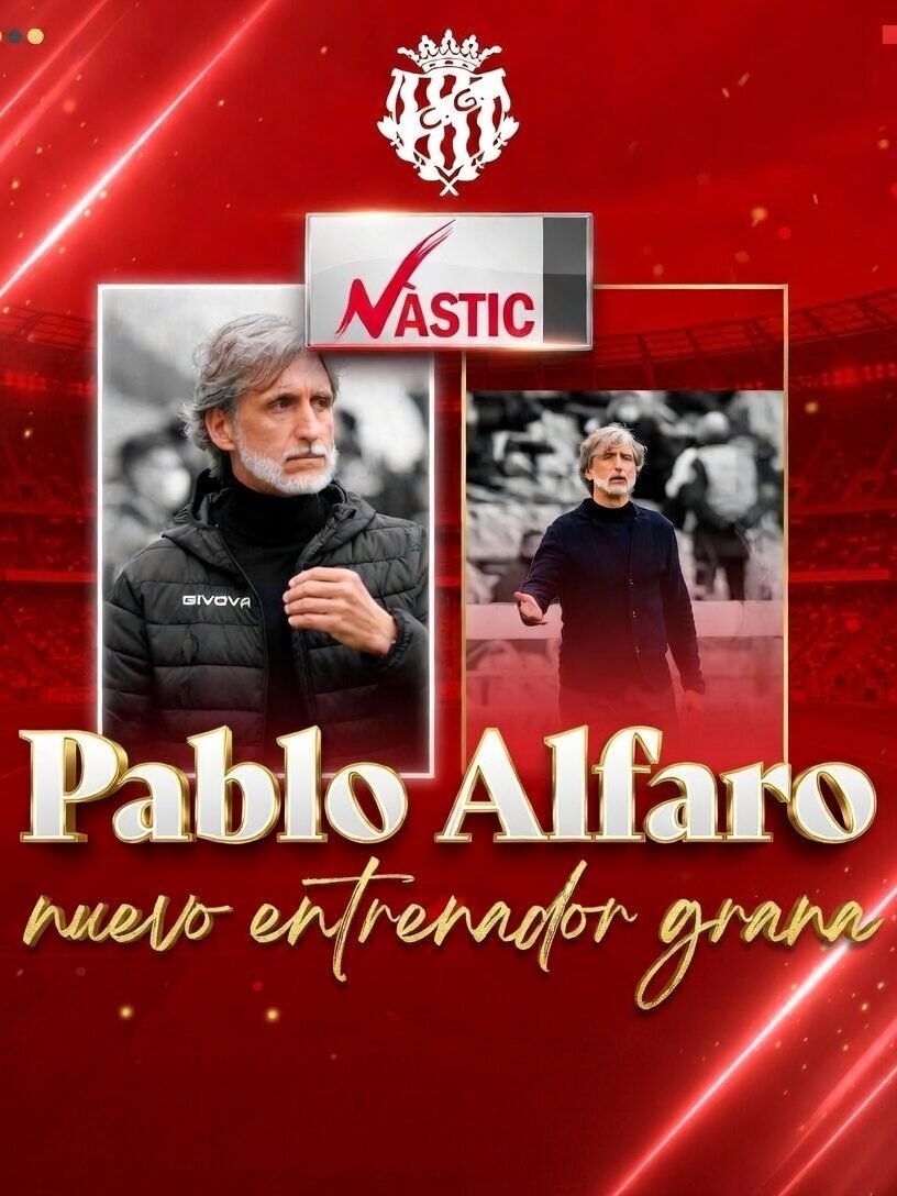 Pablo Alfaro toma el mando del Nàstic: «Solo saldremos de esta con fútbol y máxima exigencia»